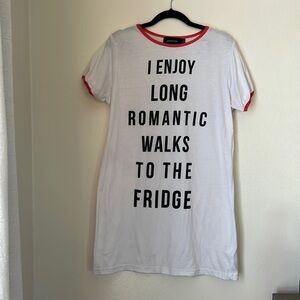 MINKPINK shirt - sleep gown - size medium